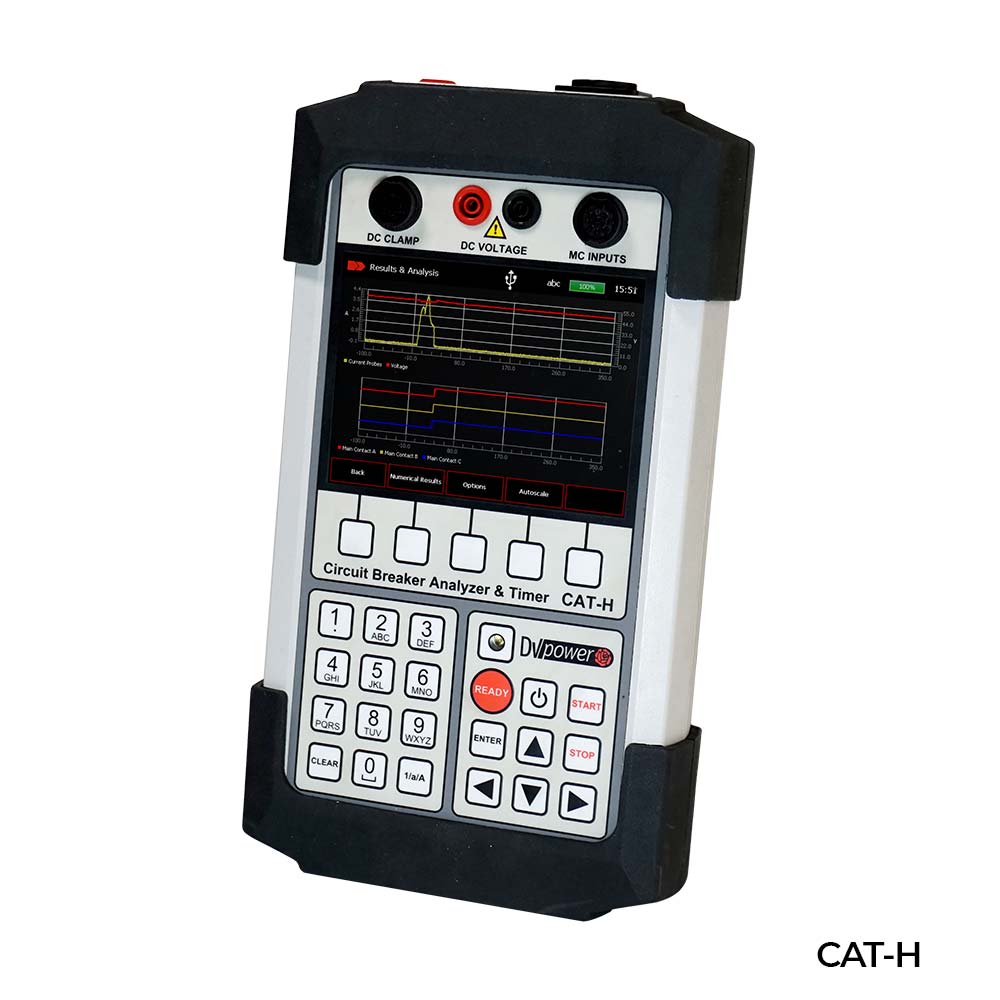 CAT-H — Портативный анализатор высоковольтных выключателей и временных характеристик