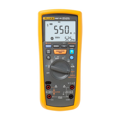 Fluke 1587 FC — мультиметр-мегомметр c функцией беспроводной связи