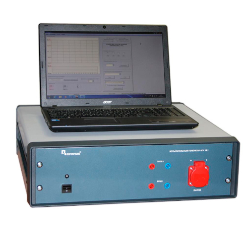 ИГУ 16.1 — испытательный генератор колебаний напряжения, изменений частоты, гармоник и интергармоник напряжения