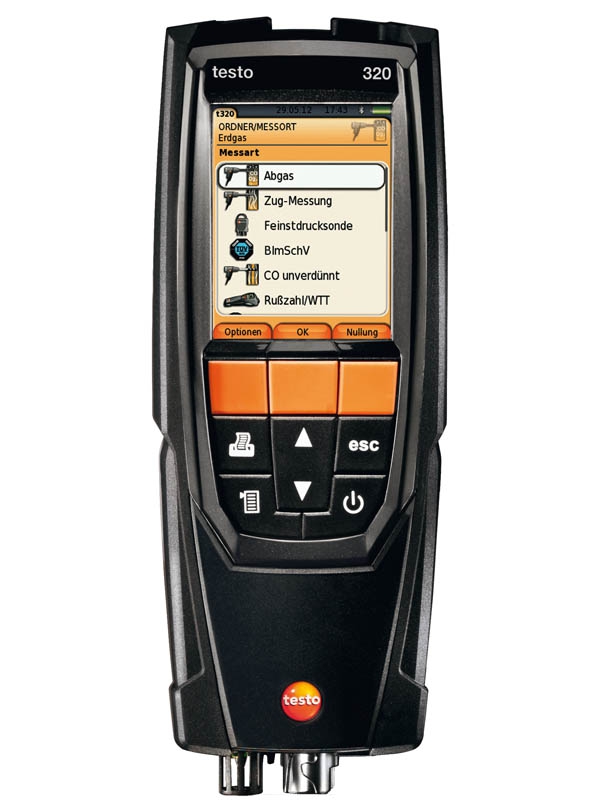 testo 320 (базовая комплектация) — анализатор дымовых газов