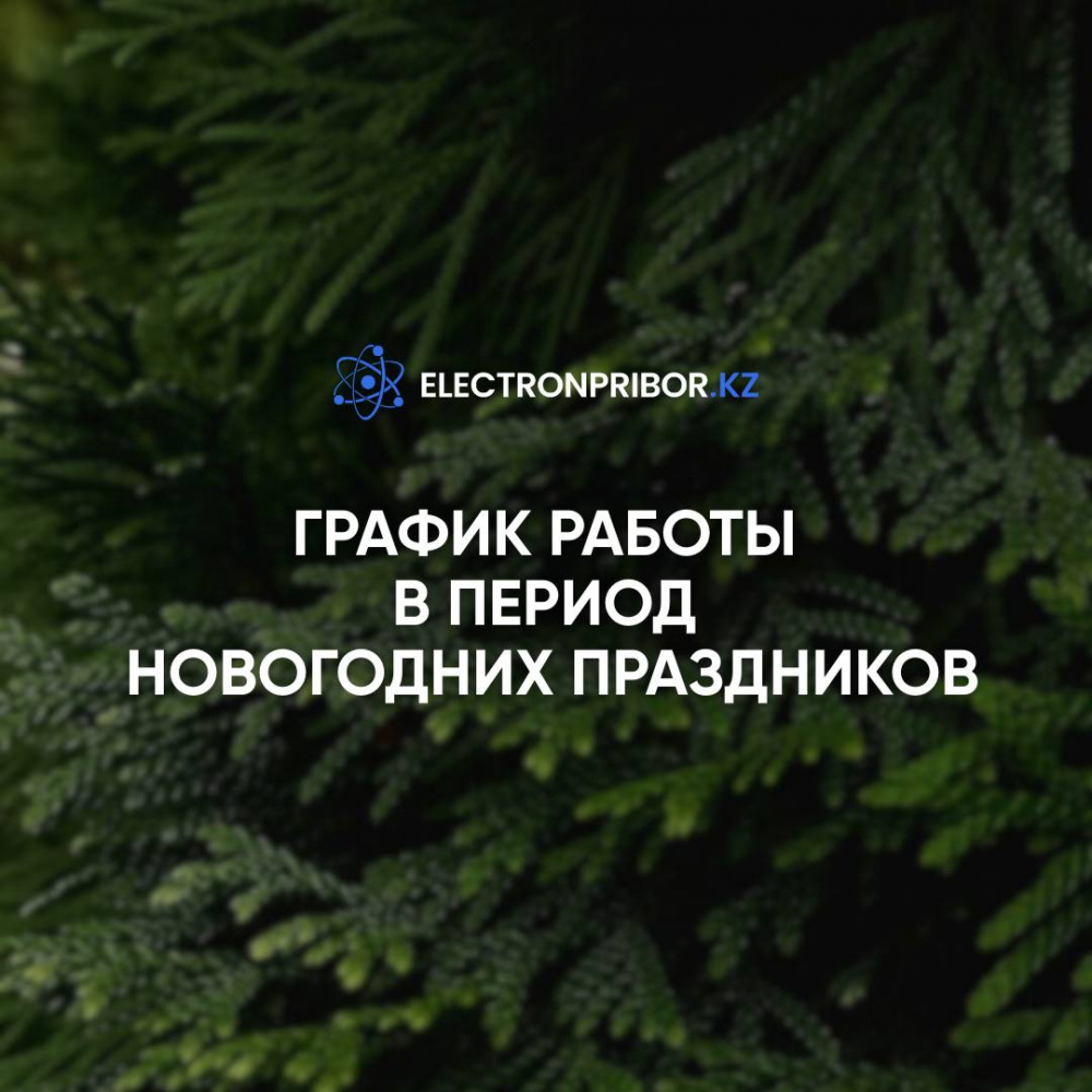 График работы в период новогодних праздников