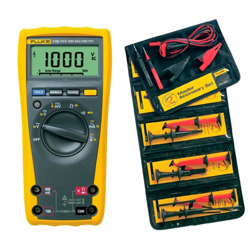 Fluke 179EGFID/TLK225-1 — набор цифрового мультиметра Fluke 179 и комплекта принадлежностей Fluke TLK225-1