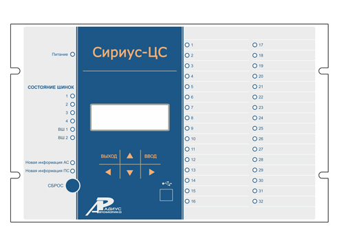Сириус-ЦС — микропроцессорное устройство центральной сигнализации