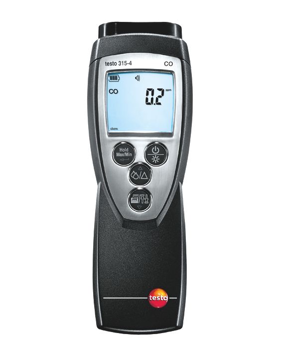 testo 315-4 — прибор для измерения концентрации CO в окружающей среде