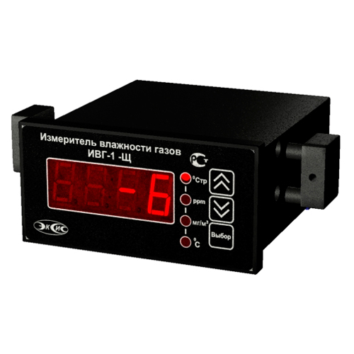 ИВГ-1/1-Щ-YР-ZА — стационарный одноканальный измеритель-регулятор микровлажности газов в щитовом исполнении (измерительный блок)