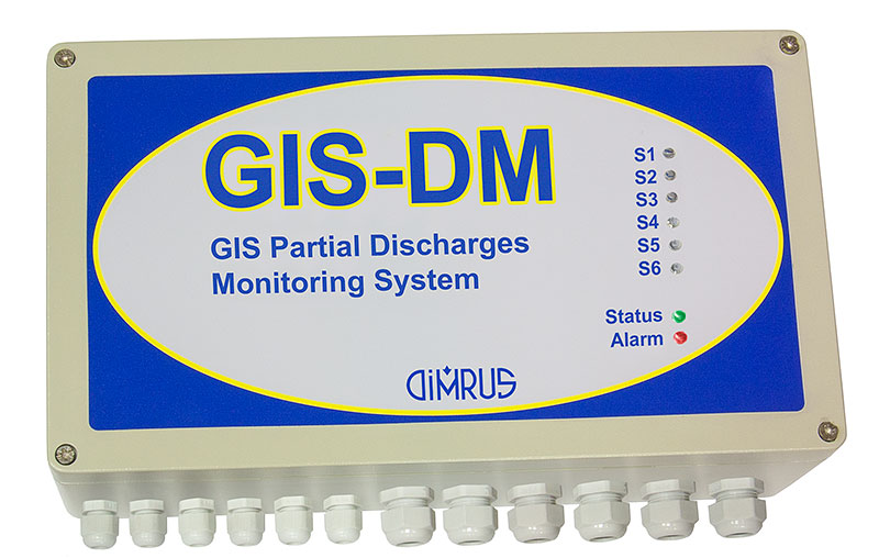 GIS-DM 6 каналов — система мониторинга и диагностики дефектов изоляции КРУЭ и отходящих кабельных линий