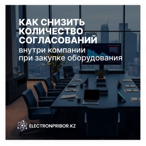Как снизить количество согласований внутри компании при закупке оборудования