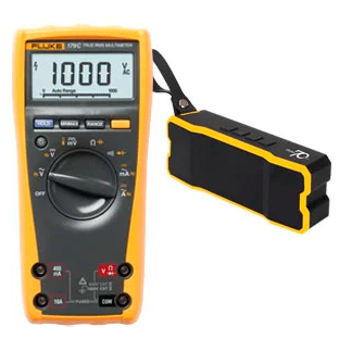 Fluke 179EGFID/SP — комплект мультиметра цифрового и Bluetooth-колонки