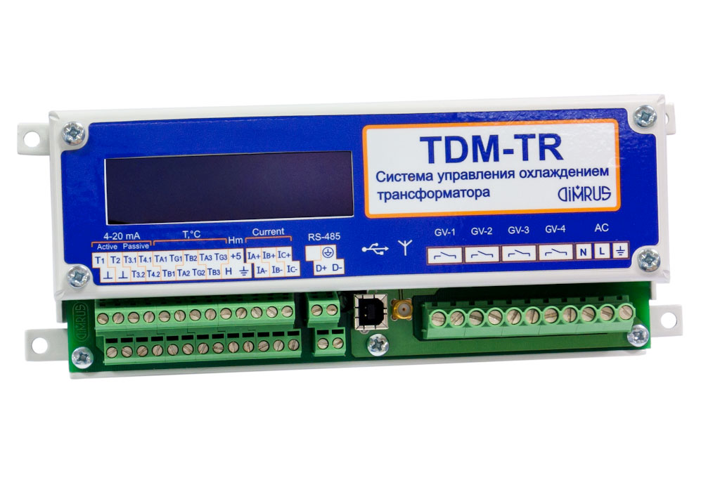TDM-TR — система управления охлаждением силовых трансформаторов (110 кВ)