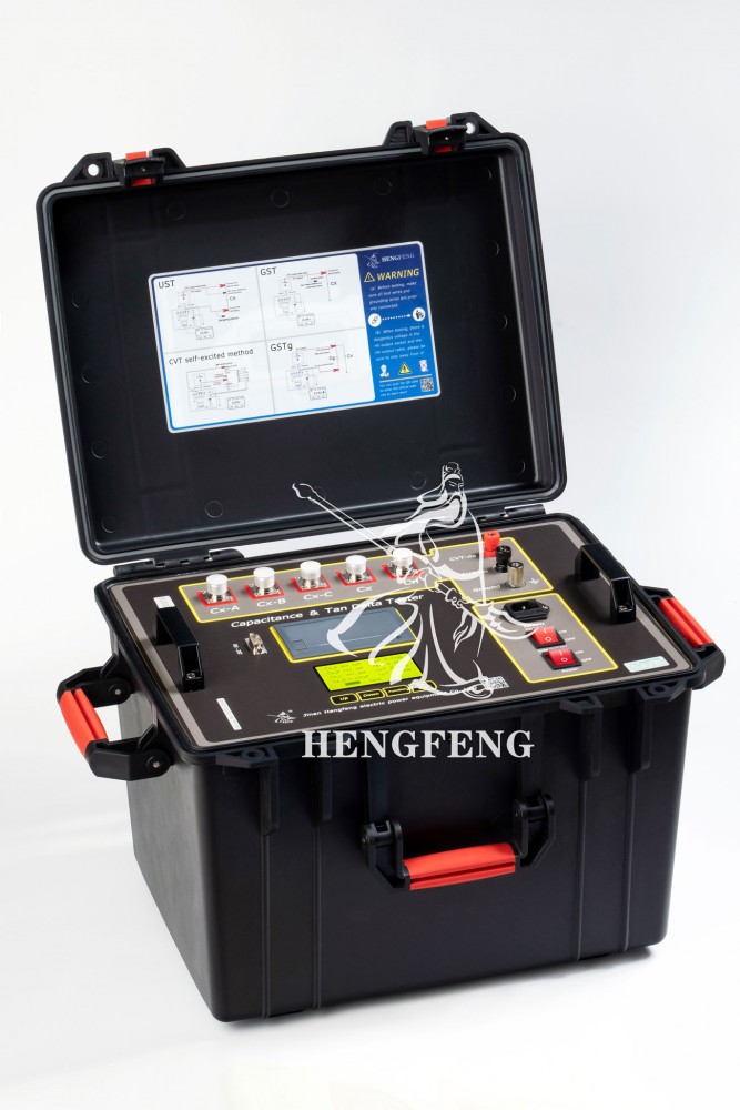 HFJS-8104D — измерители тангенса угла диэлектрических потерь и электрической ёмкости Hengfeng