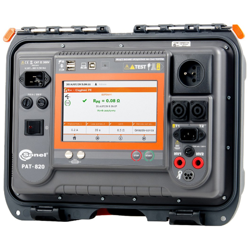 PAT-820 — система контроля токов утечки и параметров безопасности электрических приборов