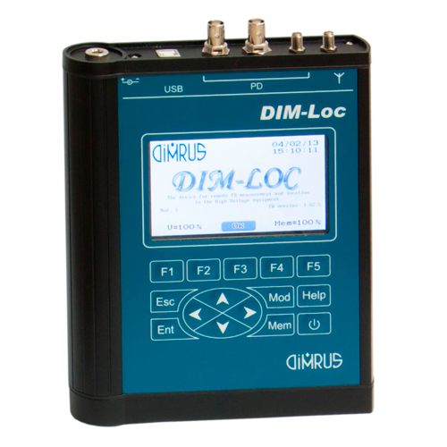 DIM-Loc — прибор диагностики и локации дефектов в изоляции высоковольтного оборудования по частичным разрядам