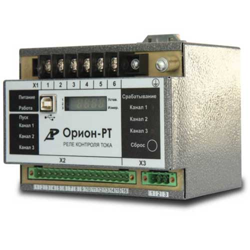 Орион-РТ — микропроцессорное реле контроля переменного трехфазного тока