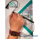 A-1102 — браслет заземления тканевый со шнуром — кнопки 10мм-10мм