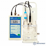 МАРК-901/1 проточный — рН-метр-милливольтметр портативный с раздельными электродами — модулем проточно-наливным МПН-901/903 и несущей панелью НП-901