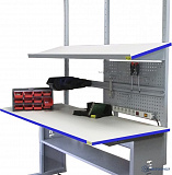 ППНД-1200 ESD HPL — полка приборная длинная антистатическая (ЛДСП с антистатическим HPL пластиком)
