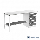 ВР-15+ДР-05/№5 — верстак — оснащенный драйвером ДР-05 — тип столешницы №5