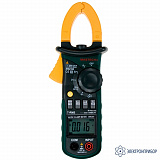 MS2108 — клещи токоизмерительные цифровые автоматические