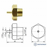 Переходник соединительный типа Т TR3/8 — для EL-PACK L