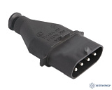 ШК 4x60-ВФ — вилка кабельная (изолятор — керамика)