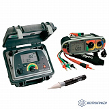 DLRO10HD/MFT1835/VF3 — комплект микроомметра — многофункционального тестера и указателя напряжения