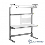 АЛ-СРСТ-С2-12-7 ESD — комплект АЛЬЯНС со средней стойкой и светодиодным светильником антистатическое исполнение