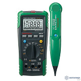 MS8236 — мультиметр цифровой + кабельный тестер + детектор напряжения