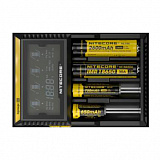 ЗУ-NitD4 — комплект универсального интеллектуального зарядного устройства для аккумуляторов различных типов и 4 аккумуляторов типа АА 2700 mAh