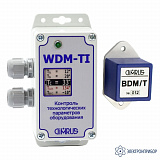 BDM/T+WDM/TI — комплект беспроводных датчиков (3 штуки) и приемника (с экраном) для контроля контактов выключателей
