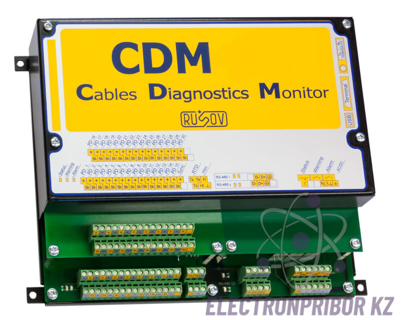CDM-6 — система мониторинга и диагностики дефектов изоляции высоковольтных кабельных линий (6 каналов)