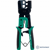 ProsKit CP-376ER — клещи для обжима витой пары (8P/6P — трещотка — 200мм)