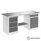 ВР-15+ДР-03+ТМБ-02/№4 — верстак — оснащенный драйвером ДР-03 и тумбой ТМБ-02 — тип столешницы №4