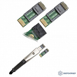 Fluke DTX-PLA002PRP — адаптер постоянного соединения CA 6А/Класс Е запчасти для разъeма (2 шт.)