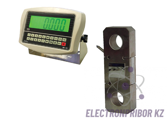 ДЭП/6-4Д-500Р-2 — динамометр растяжения электронный переносной (2 кл., тип датчика №4, 500 кН на растяжение)