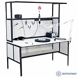 АРМ-4310-9-ESD — стол слесаря-сборщика радиоаппаратуры с антистатической столешницей