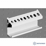 К-05 RAL7012 — держатель для крепления отверток и сверел диаметром 9-13 мм (цвет тёмно-серый)