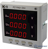 PZ194U-2X4 (базовая модификация) — вольтметр 3-канальный