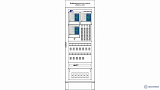 ШЭРА-ДЗШ-3003 — шкаф дифференциальной защиты сборных шин и УРОВ 35-220 кВ (до 12 присоединений)