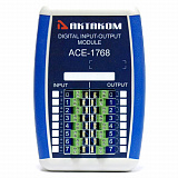 АСЕ-1768 — 8 канальный USB/LAN модуль дискретного ввода-вывода