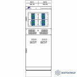 ШЭРА-АЧР-ТН110-4001 — шкаф автоматической частотной разгрузки и шинных ТН 110 кВ