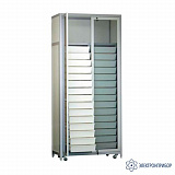 АРМ-2292-Б — стойка комплектовочная с дверками