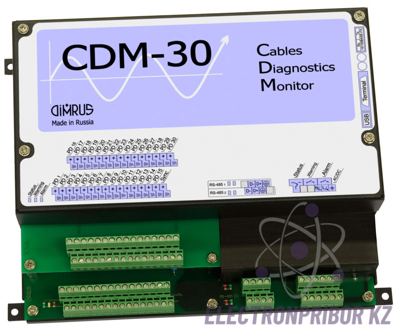 CDM-30 — система мониторинга состояния и диагностики дефектов изоляции 30 кабельных линий