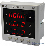 PA194I-2X4 — амперметр 3-канальный (общепромышленное исполнение)