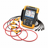 Fluke 435 II — анализатор качества электроэнергии (с токовыми клещами)