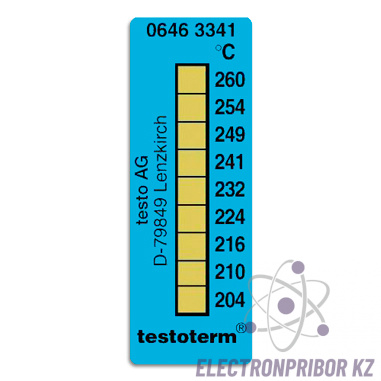 6463341 — самоклеющиеся термоиндикаторы 204-260°C