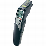Testo 830-T4 комплект — инфракрасный термометр с 2-х точечным лазерным целеуказателем (оптика 30:1) (с кожаным чехлом и зондом температуры)