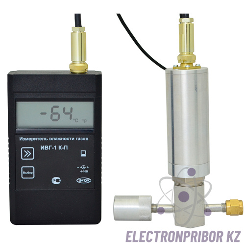 ИВГ-1 К-П — портативный одноканальный измеритель микровлажности газов (комплект измерительного блока и преобразователя ИПВТ-08-01-Д1-M20x1,5)