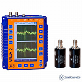 ViAna-2 (с датчиками ВК 310А) — анализатор вибрации двухканальный с функцией балансировки роторов