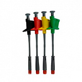 Комплект удлиненных щупов типа «крокодил» — длиной 125 мм для вольтамперфазометра ВФМ-3