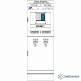 ШЭРА-ОВ110-ТН110-3001 — шкаф резервных защит присоединения и автоматики управления ОВ 110(220) кВ и шинных ТН110(220) кВ